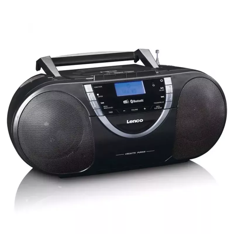 Personīgais CD atskaņotājs Lenco SCD-600 Melns Silver DAB+ FM PLL