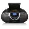 Personīgais CD atskaņotājs Lenco SCD-600 Melns Silver DAB+ FM PLL