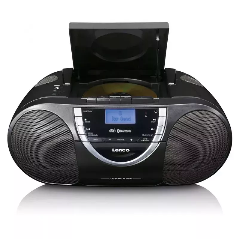 Personīgais CD atskaņotājs Lenco SCD-600 Melns Silver DAB+ FM PLL