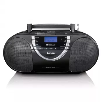 Personīgais CD atskaņotājs Lenco SCD-600 Melns Silver DAB+ FM PLL