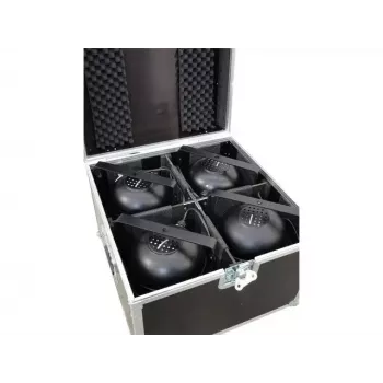 Flight case Roadinger 31000800 Alumīnijs Bērzs Melns 10,7 kg