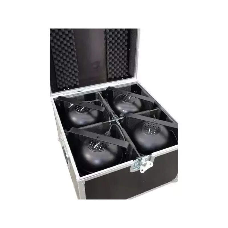 Flight case Roadinger 31000800 Alumīnijs Bērzs Melns 10,7 kg