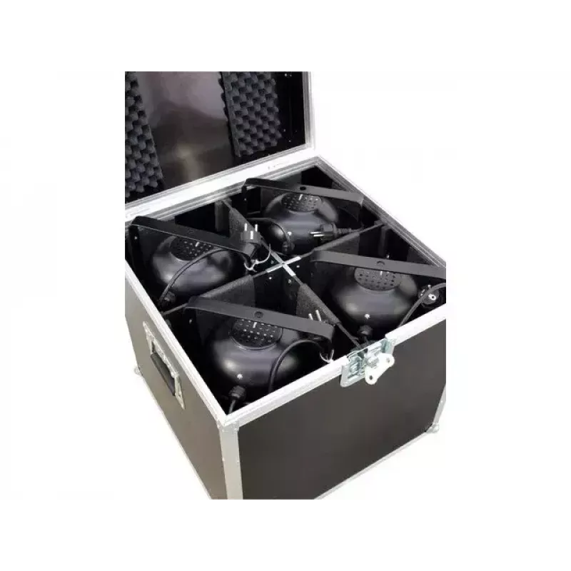 Flight case Roadinger 31000810 Alumīnija bērza melns 11,7 kg