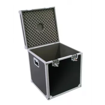 Flight case Roadinger 31000431 saplākšņa aprīkojuma futrālis 14,6 kg Melns, Sudraba