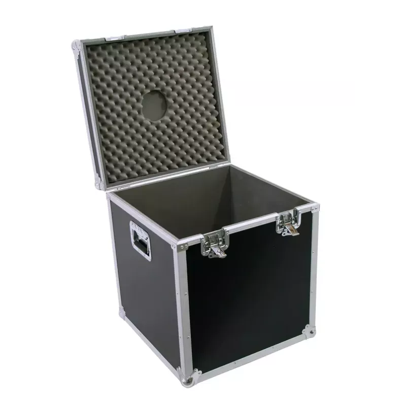 Flight case Roadinger 31000431 saplākšņa aprīkojuma futrālis 14,6 kg Melns, Sudraba