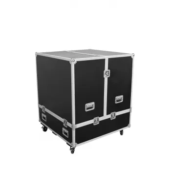 Flight case Roadinger 31000433 Plywood Melns Sudraba 69,8 kg