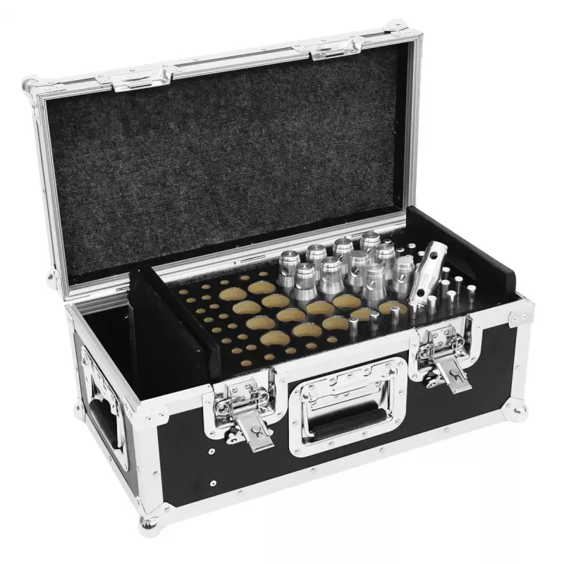Flight case Roadinger 30126500 Saplāksnis Melns Sudrabains 8.8 kg
