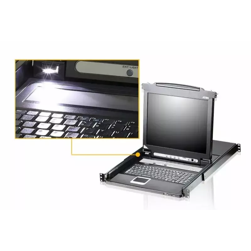ATEN CL5716M 16 portu LCD KVM statīva konsole