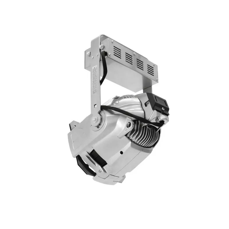 Sliežu apgaismojuma prožektors Eurolite 41600130 G12 LED iekštelpu lietošanai apaļš sudrabains