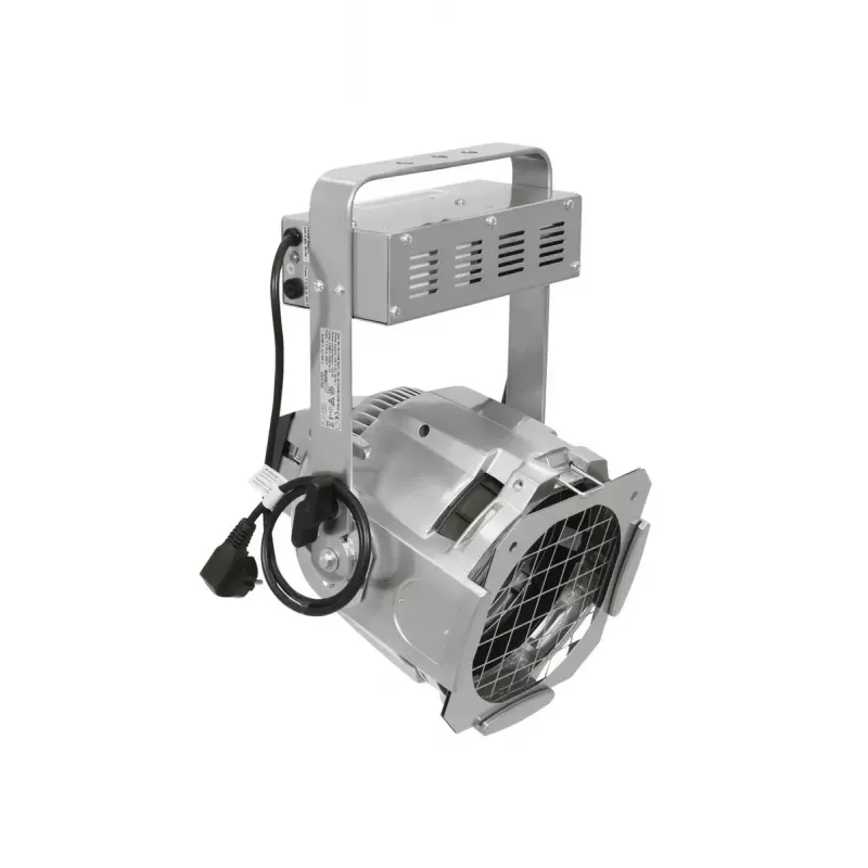 Sliežu apgaismojuma prožektors Eurolite 41600130 G12 LED iekštelpu lietošanai apaļš sudrabains