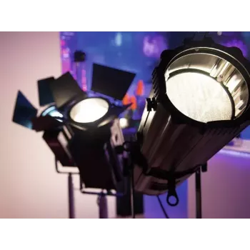 Disko stroboskops Eurolite THA-250F Melns LED 200W DMX