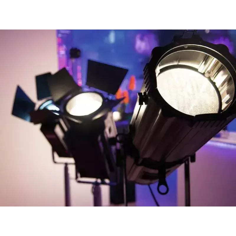 Disko stroboskops Eurolite THA-250F Melns LED 200W DMX