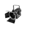 Rail lighting spot Eurolite 41602080 indoor use round Melns