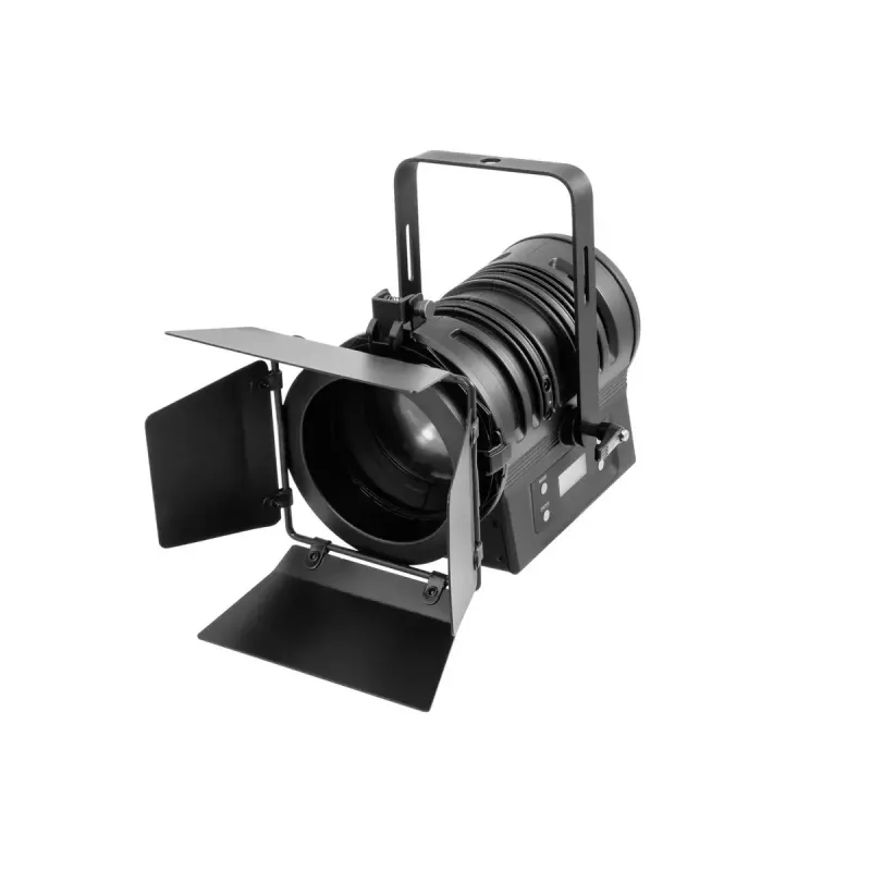 Rail lighting spot Eurolite 41602080 indoor use round Melns