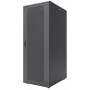 Intellinet 19 collu serveru skapis – brīvi stāvošs, 47U, 800x1000 mm (platums x dziļums), melns, plakanā iepakojumā, maks. 1500 kg, daudzpunktu durvju slēdzene, viena slēdzene katram sānu panelim, izmantojamais dziļums 123 līdz 773 mm, IP20 aizsardzības klase, plaukts, tērauds