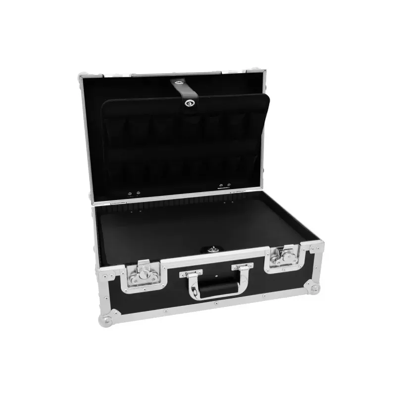 Flight case Roadinger 3012622A Plywood Melns Silver 7.72 kg