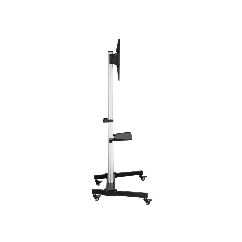 Equip 37-86 collu rotējošs televizora statīvs ar 50 kg kravnesību, augstumā regulējams
