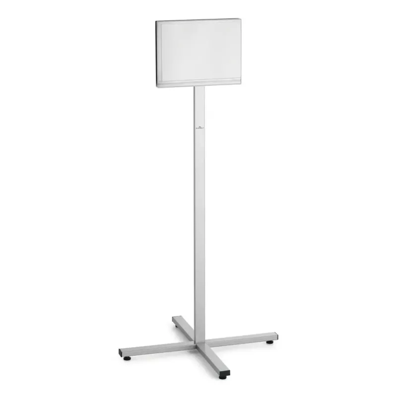 Informācijas stends Durable 502057 A4 nerūsējošais tērauds, Antracīta/Pelēks, 638×638×1348 mm