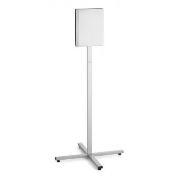 Informācijas stends Durable 502057 A4 nerūsējošais tērauds, Antracīta/Pelēks, 638×638×1348 mm