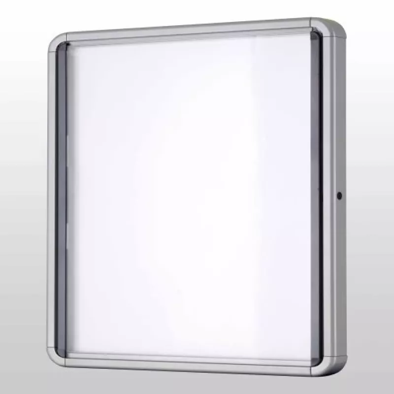 Nobo Premium Plus magnētiskā aizslēdzamā ziņojumu dēlis ar veramām durvīm 8xA4
