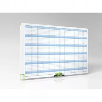 Nobo Performance gada plānošanas tāfele, Gads, Zila, Balta, 900 mm, 600 mm, 3,12 kg, 720 mm