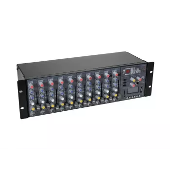 Mikseris Omnitronic RM-1422FX 12 kanāli 20 - 20000 Hz Melns