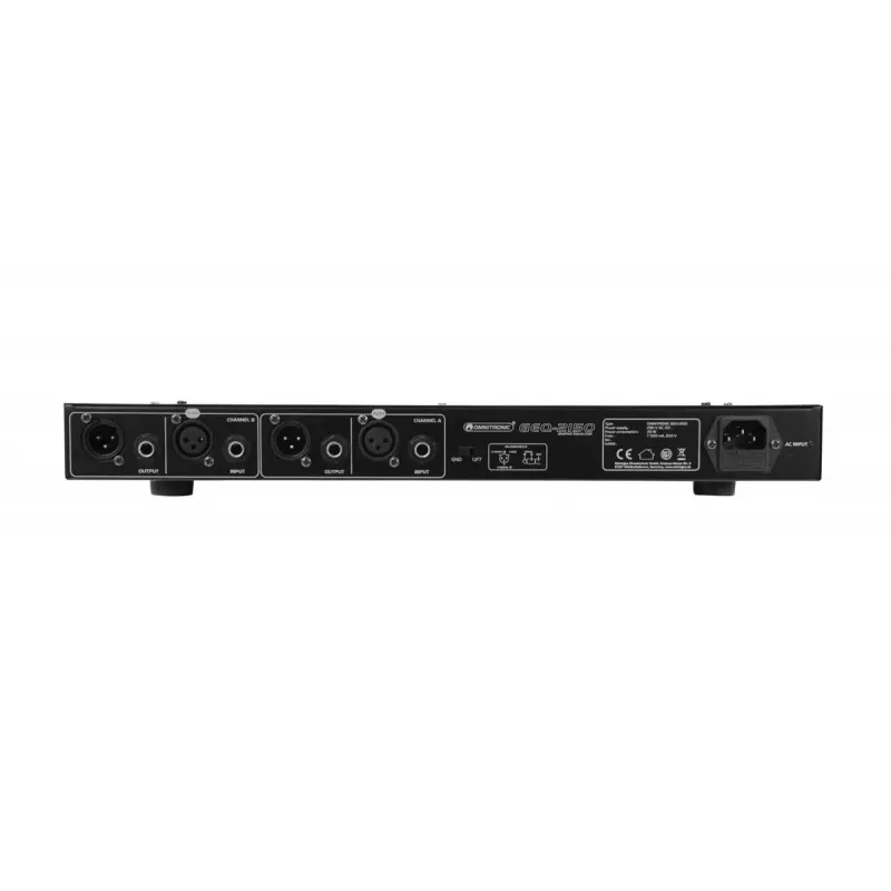 Parametriskais ekvalaizers Omnitronic 10355522