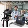 ACT USB-C Video Capture Card, HDMI 4K@60Hz caurlaide, 4K@30Hz uztveršana