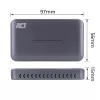 ACT USB-C Video Capture Card, HDMI 4K@60Hz caurlaide, 4K@30Hz uztveršana