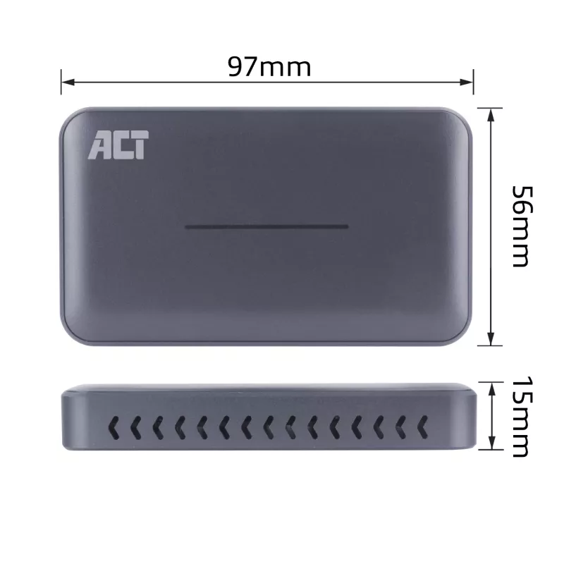 ACT USB-C Video Capture Card, HDMI 4K@60Hz caurlaide, 4K@30Hz uztveršana