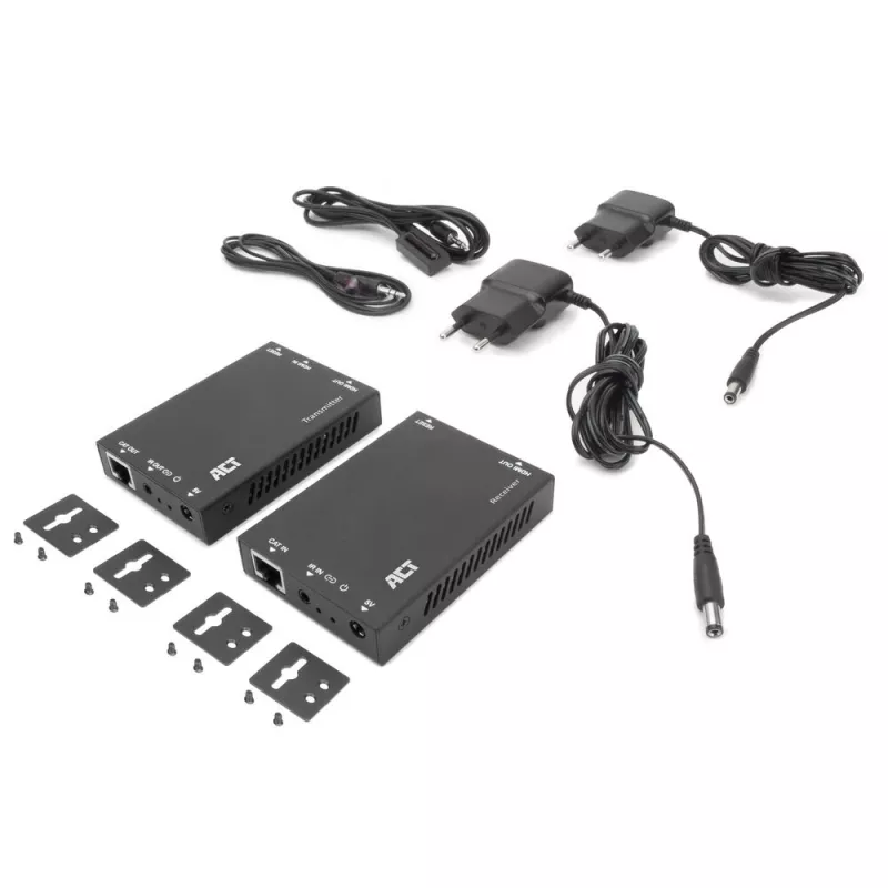 HDMI pagarinātāja komplekts pa CAT ACT AC7852 — HDMI signāla pagarināšana līdz 150 m pa CAT5e