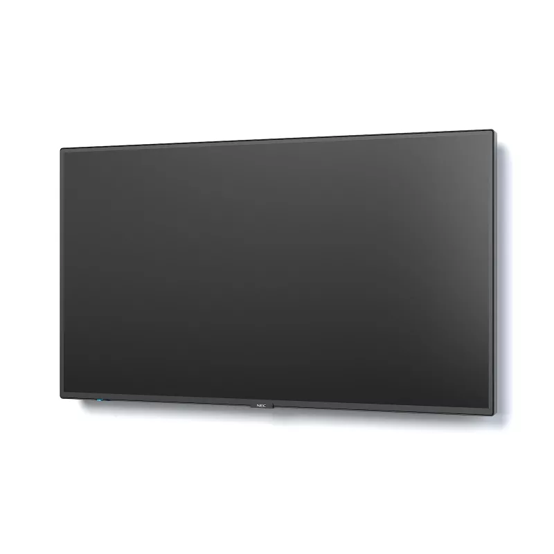 NEC MultiSync M491 digitālās informācijas plakanais panelis 124,5 cm (49 collas) IPS 500 cd/m² 4K Ultra HD melns 24/7