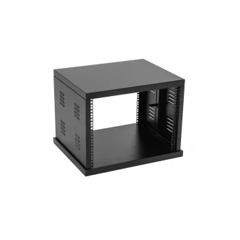 Rack cabinet Roadinger 30103163 4U Melns 50 kg capacity