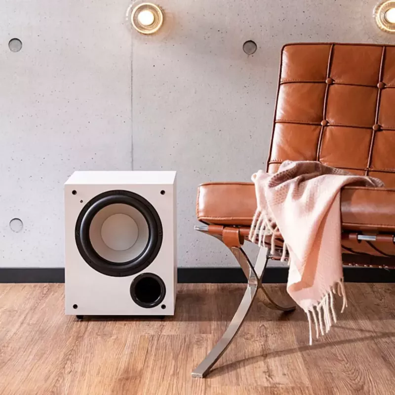 Marmitek Subwoofer Anywhere 640 - Bezvadu audio raidītājs un uztvērējs zemfrekvences skaļrunim