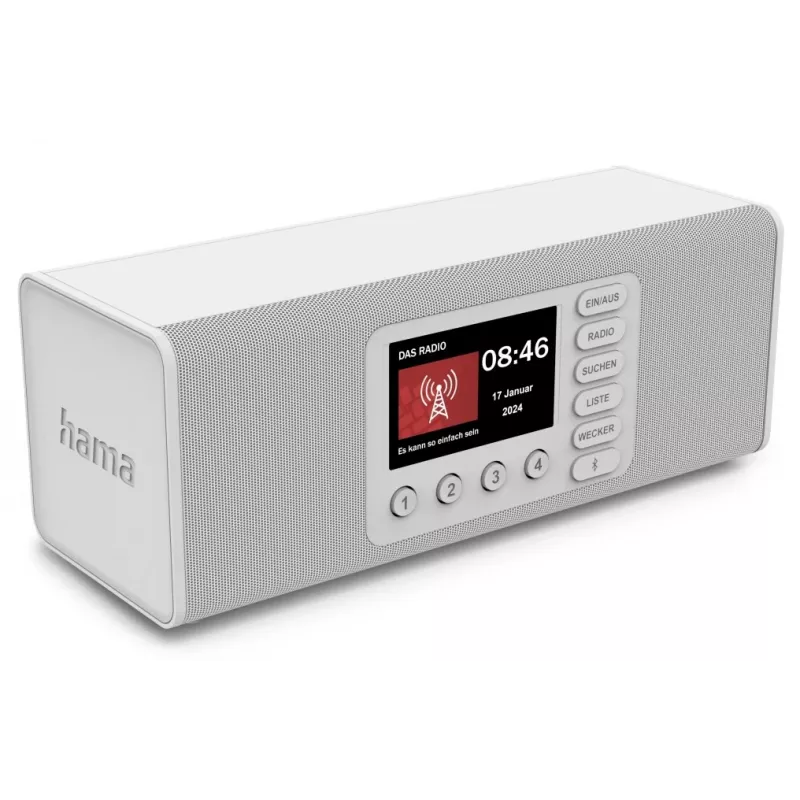 Personālais radio Hama DR2002 DAB DAB+ FM 10 W TFT displejs