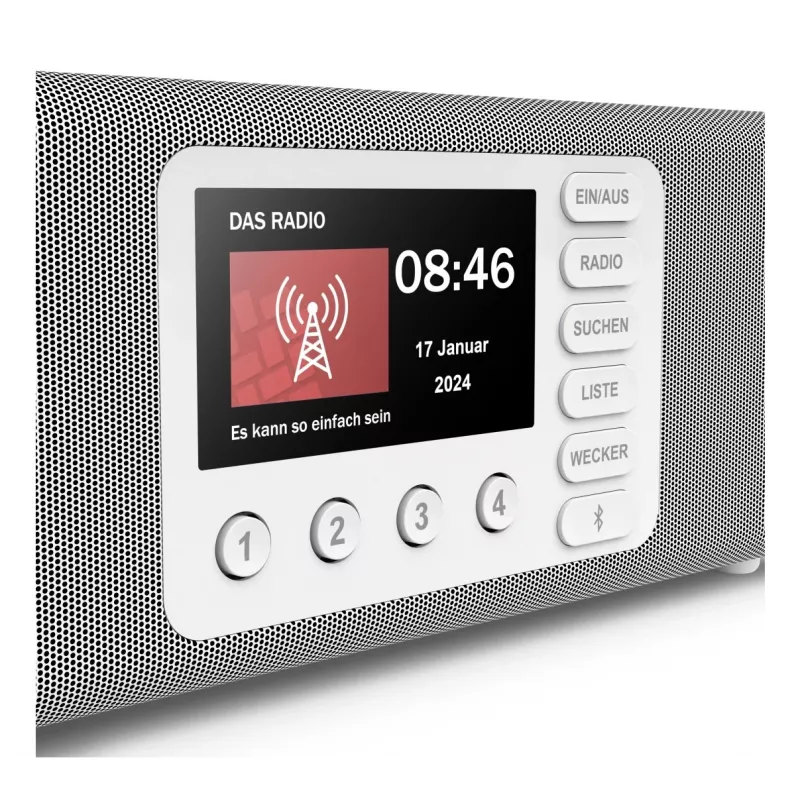 Personālais radio Hama DR2002 DAB DAB+ FM 10 W TFT displejs