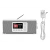 Personālais radio Hama DR2002 DAB DAB+ FM 10 W TFT displejs