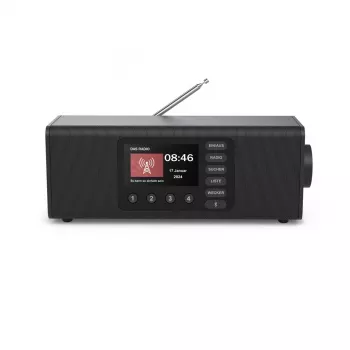 Personīgais radio Hama DR2002 digitālais uztvērējs DAB DAB+ FM 10W