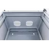 Intellinet 19 collu tīkla skapis – stiprināms pie sienas (divu sekciju verams uz āru), 6U, 450 mm dziļš, pelēks, plakanā iepakojumā, maks. 30 kg, atverams, lai piekļūtu skapja aizmugurei, kad uzstādīts pie sienas, statīvs, izmantojamais dziļums 235 mm, daļas sienas montāžai nav iekļautas