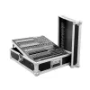 Flight case Roadinger 3011157D Melns Silver