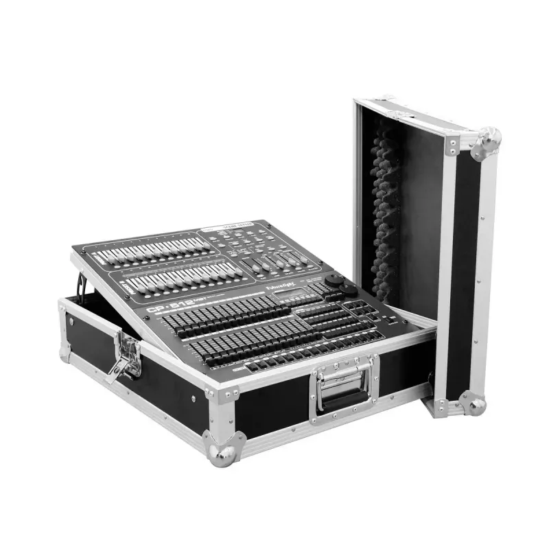 Flight case Roadinger 3011157D Melns Silver
