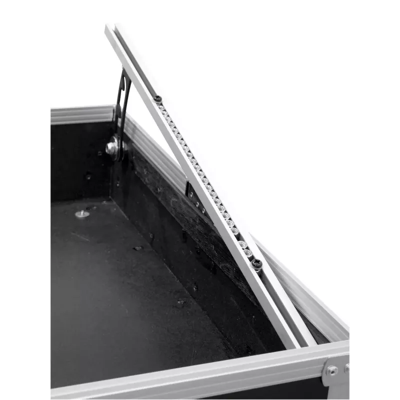 Flight case Roadinger 3011157D Melns Silver