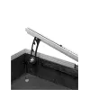 Flight case Roadinger 3011157D Melns Silver
