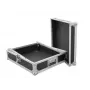 Flight case Roadinger 3011157D Melns Silver