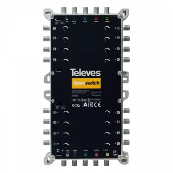 Satelītu multisvičs Televes 714505 5 ieejas 16 izejas
