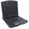 Intellinet 508025 plaukta konsole 43,2 cm (17 collas) 1280 x 1024 pikseļi Melna 1U