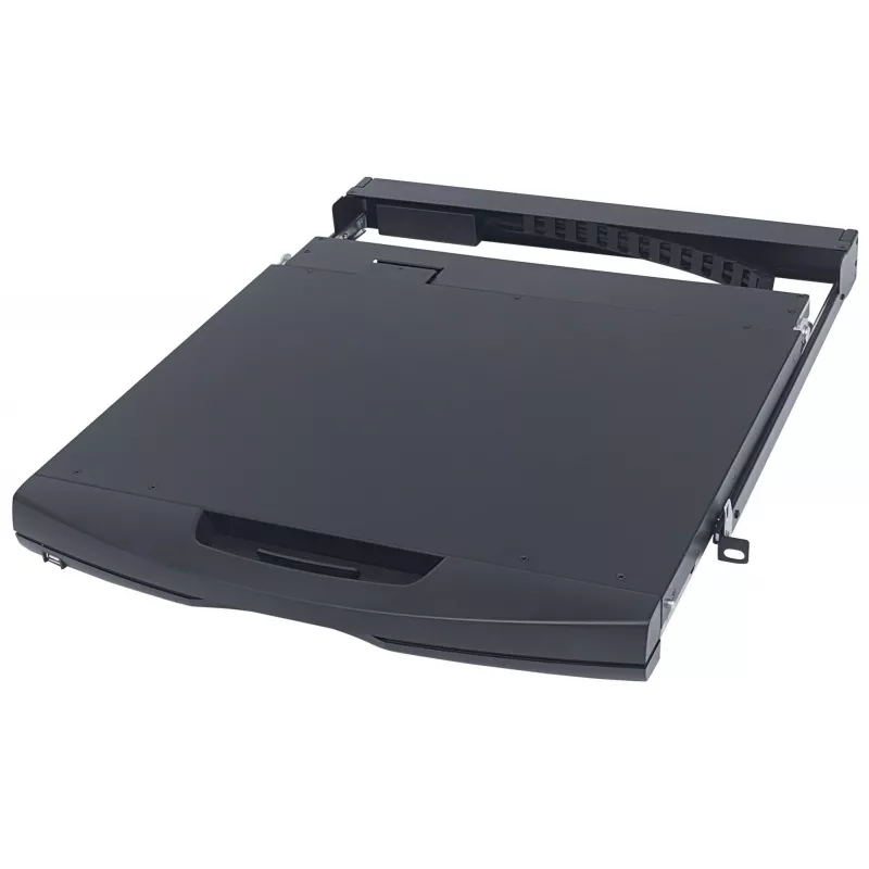 Intellinet 508025 plaukta konsole 43,2 cm (17 collas) 1280 x 1024 pikseļi Melna 1U