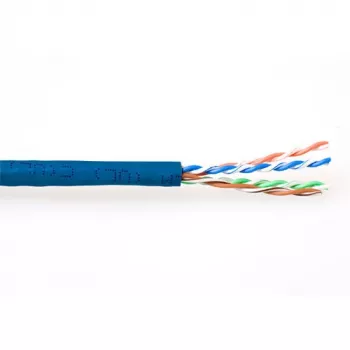 ACT CAT6 U/UTP vītā pāra kabeļa spole zila 305 m, 305 m, Cat6, Zila