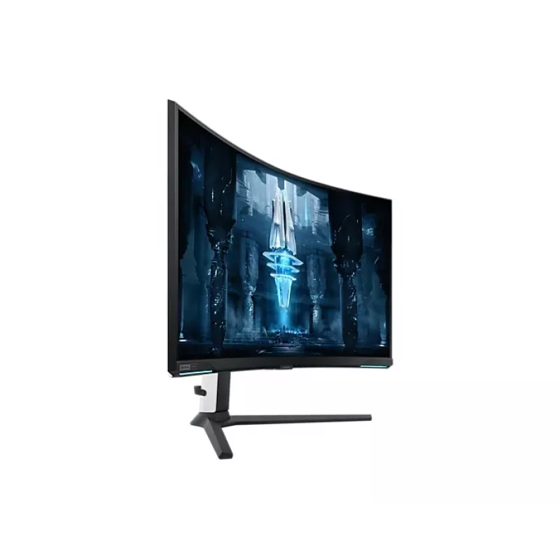 Samsung LS32BG850NU datora monitors 81,3 cm (32 collas) 3840 x 2160 pikseļi 4K Ultra HD LED melns, balts