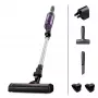 Rowenta RH1129 2-in-1 stick vacuum baterija Dry Bagless 0.4 L 100 W Purpura, Alumīnija
